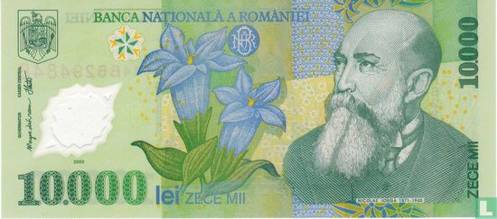 Rumänien 10.000 Lei 2000 (2001) - Bild 1