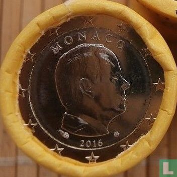 Monaco 1 euro 2016 (rol) - Afbeelding 1