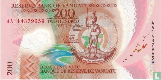 Vanuatu 200 Vatu - Image 1
