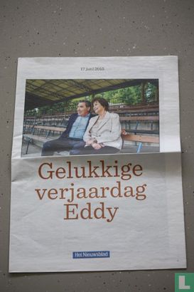 Het Nieuwsblad - Bijlage, Gelukkige verjaardag Eddy
