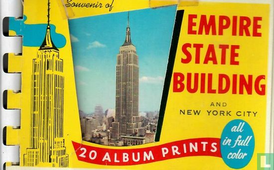 Empire state building and New York city 20 album prints all full color - Image 1
