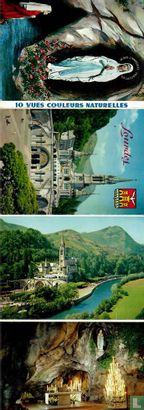 10 Vues  Coleurs naturelles Lourdes   - Afbeelding 3