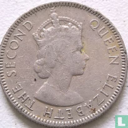 Seychelles 25 cents 1954 - Image 2