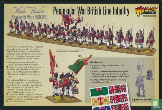 Peninsular guerre britannique Infanterie de Ligne - Image 2