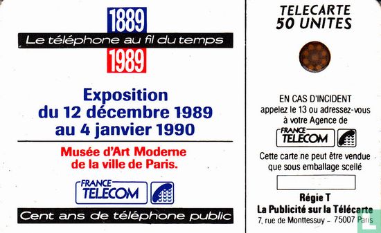1889-1989 Téléphone au fil du temps  - Image 2