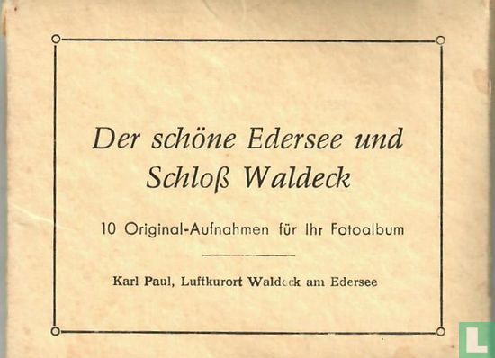 Der schone Edersee und Schloß Waldeck - Image 1