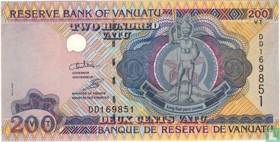 Vanuatu 200 Vatu - Afbeelding 1