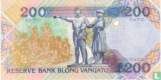 Vanuatu 200 Vatu - Image 2