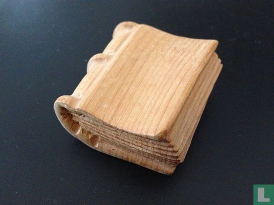 Handgesneden houten boekje - Bild 3