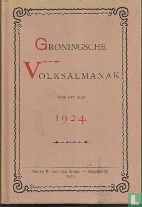 Groningsche Volksalmanak 1924 - Image 1