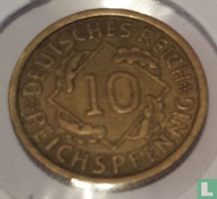 Deutsches Reich 10 Reichspfennig 1933 (A) - Bild 2