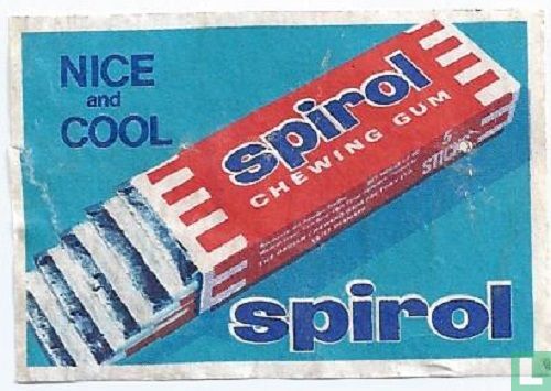 Spirol chewing gum - Nice and Cool