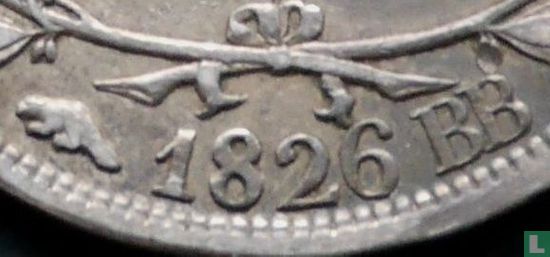 France 5 francs 1826 (BB) - Image 3
