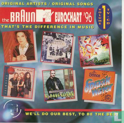 The Braun MTV Eurochart '96 volume 1 - Afbeelding 1