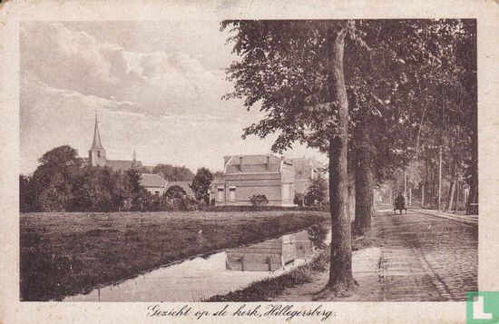 Gezicht op de kerk, Hillegersberg - Afbeelding 1