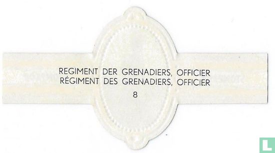 Régiment des grenadiers, officier  - Image 2