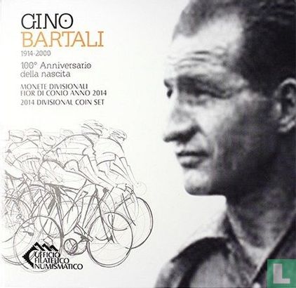 San Marino mint set 2014 "100th anniversary of the birth of Gino Bartali" - Image 1