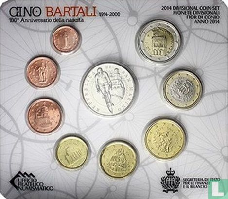 San Marino jaarset 2014 "100th anniversary of the birth of Gino Bartali" - Afbeelding 2