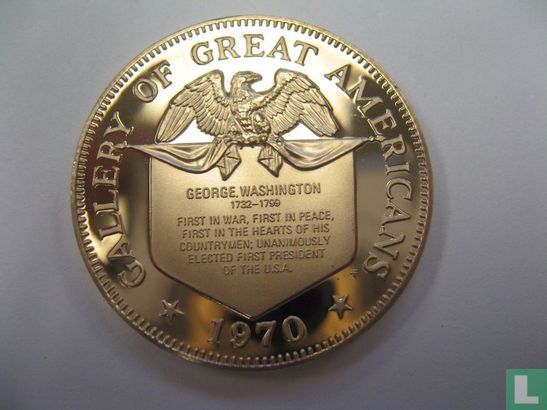 USA  Gallery of Great Americans - George Washington (Proof)  1970 - Image 1