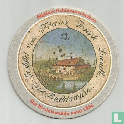 Die Riedelsmühle anno 1856 - Image 1