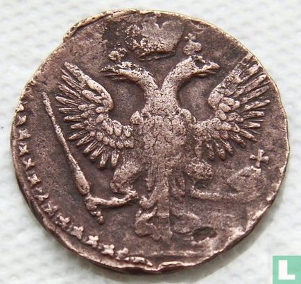 Russia ½ kopek 1744 (denga) - Image 2