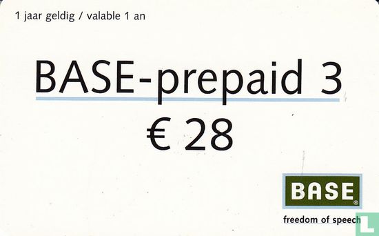Base-prepaid 3 € 28 - Image 1