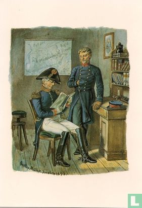 Postaljon Postbezorgers 1850 - Afbeelding 1