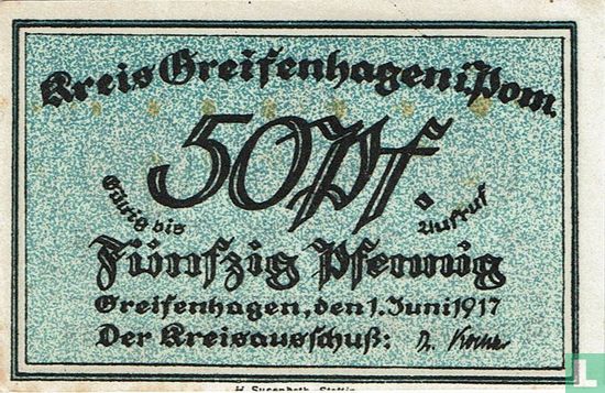 Greifenhagen, Kreis 50 Pfennig 1917 - Image 1