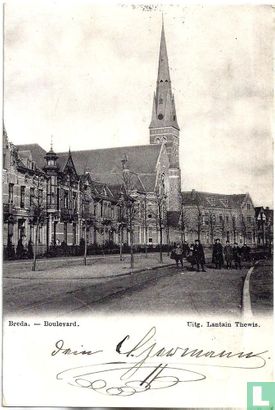 Boulevard - Breda met Heilig Hart kerk