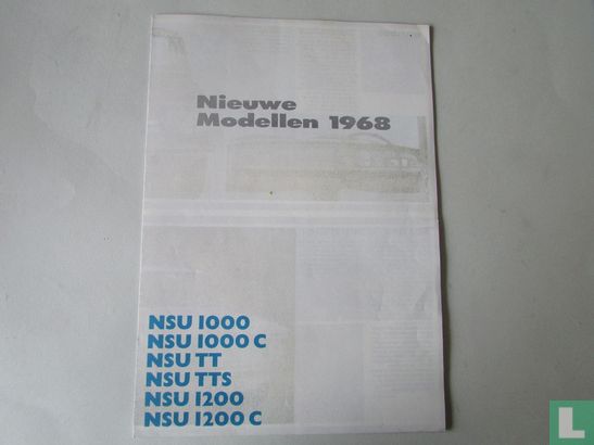 NSU 1000 - Afbeelding 1