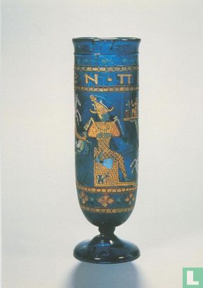 Glas op voet/ Meroïtisch 250-300 n.Chr. - Bild 1
