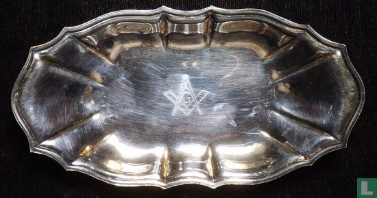 USA  Chippendale Masonic Silver Plate  1969-1997 - Afbeelding 1