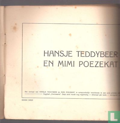 Het dagboek van Hansje Teddybeer en Mimi Poezekat - Afbeelding 3