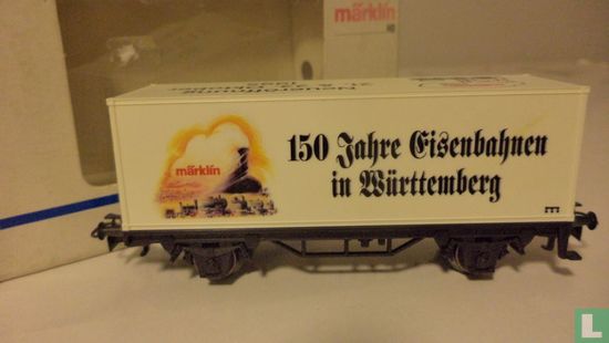 Containerwagen "150 Jahre Eisenbahn" - Image 1