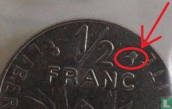 Frankrijk ½ franc 1994 (bij) - Afbeelding 3