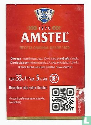 Amstel malta con un golpe de fuego - Afbeelding 2