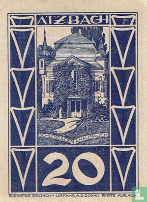 Atzbach 20 Heller 1920 - Image 2