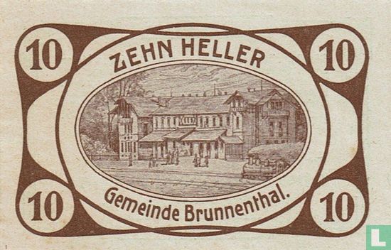 Brunnenthal 10 Heller 1920 - Image 1
