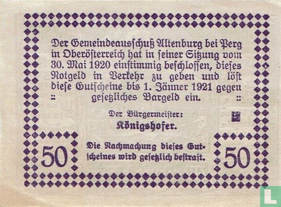 Altenburg 50 Heller 1920 - Image 2