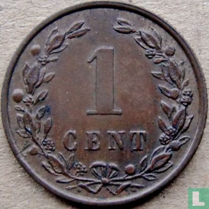 Nederland 1 cent 1901 (type 2) - Afbeelding 2