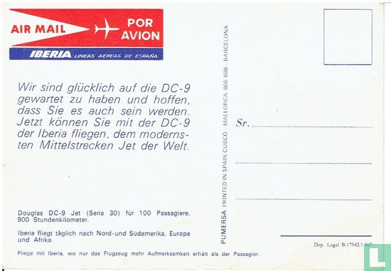 Iberia - Douglas DC-9 - Afbeelding 2