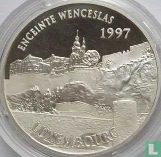 Frankrijk 100 francs / 15 euro 1997 (PROOF) "Wenceslas Wall in Luxembourg" - Afbeelding 1