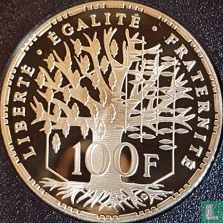 Frankrijk 100 francs 2001 (PROOF) - Afbeelding 2