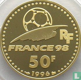 Frankreich 50 Franc 1996 (PP) "1998 Football World Cup in France" - Bild 1