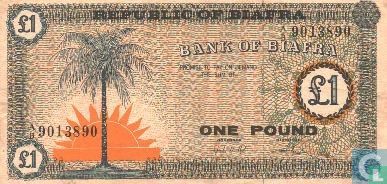 Biafra 1 Pound ND (1967) - Image 1
