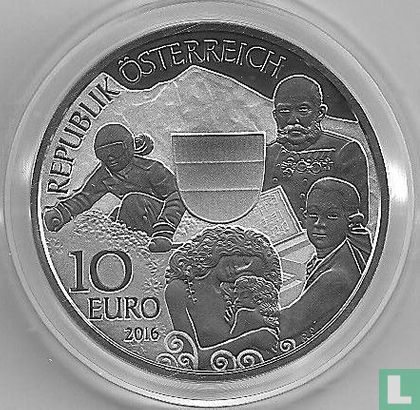 Austria 10 euro 2016 (PROOF) "Österreich" - Image 1