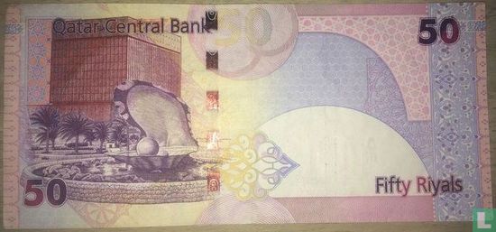 Qatar 50 Riyals ND (2008) - Afbeelding 2