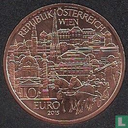 Autriche 10 euro 2015 (cuivre) "Stephansdom Wien" - Image 1