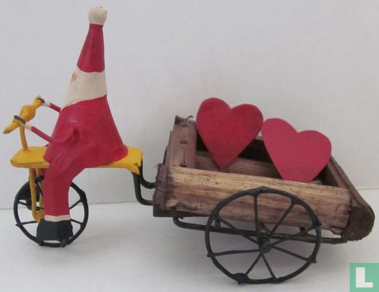Santa on tricycle - Image 1