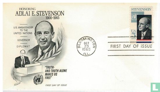 Adlai Stevenson 1900-1965 